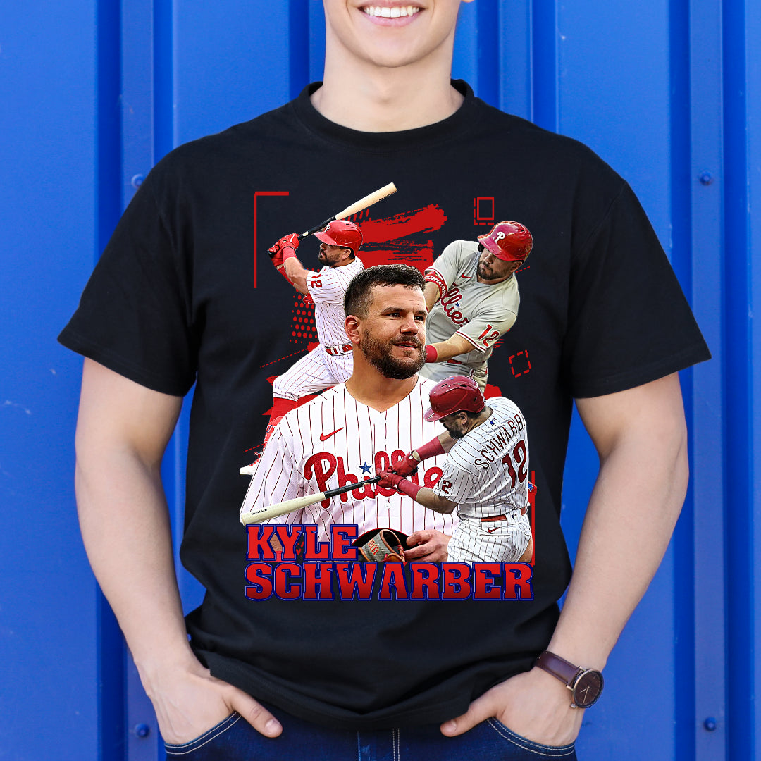 Kyle Schwarber V2 MLB T-Shirt Sport Athlete Family Tee Baseball
