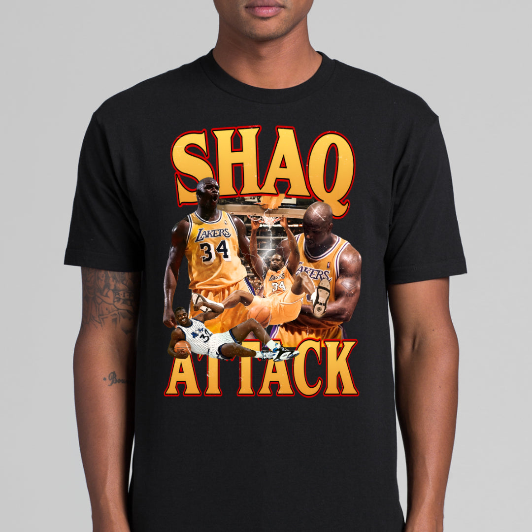 Shaquille O'Neal NBA T-Shirt Sport Athlete Family Tee