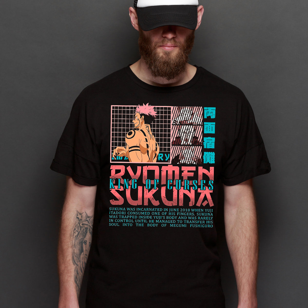 Jujutsu Kaisen V26 Ryomen Sukuna T-shirt Japanese Anime Tee