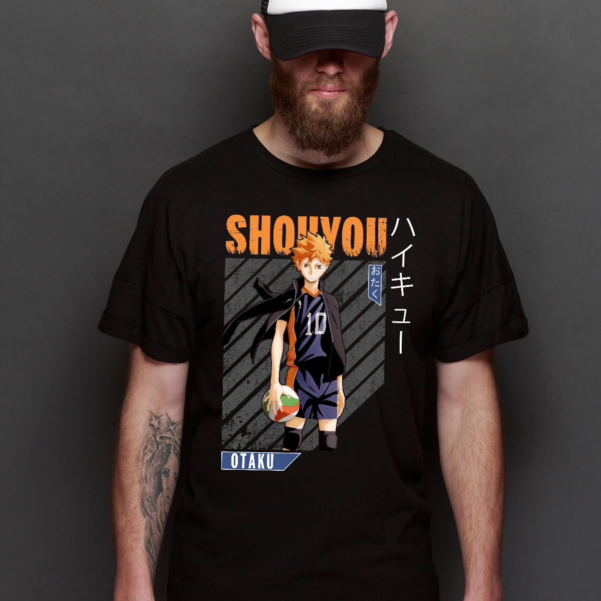 Haikyuu!! Shoyo Hinata V13 T-Shirt Japanese Anime Tee