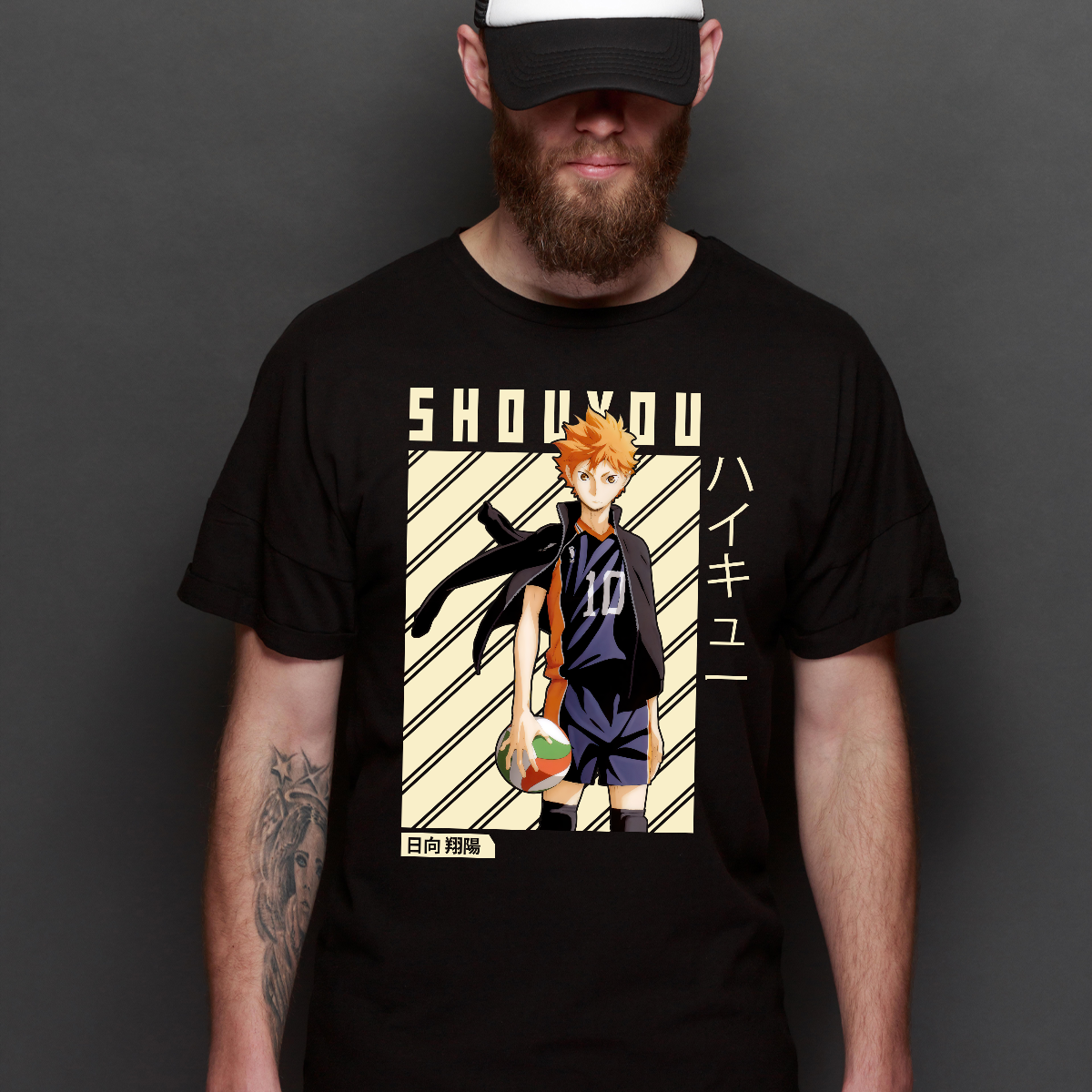 Haikyuu!! Shoyo Hinata V7 T-Shirt Japanese Anime Tee