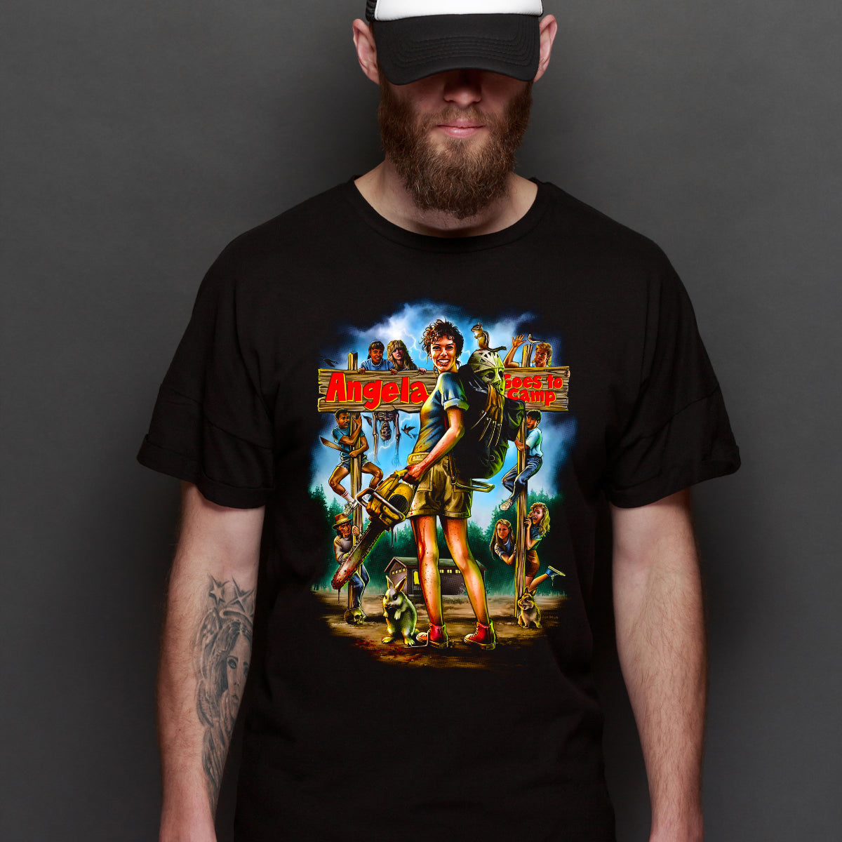 Sleepaway Camp V2 Horror Movie T-Shirt Tee