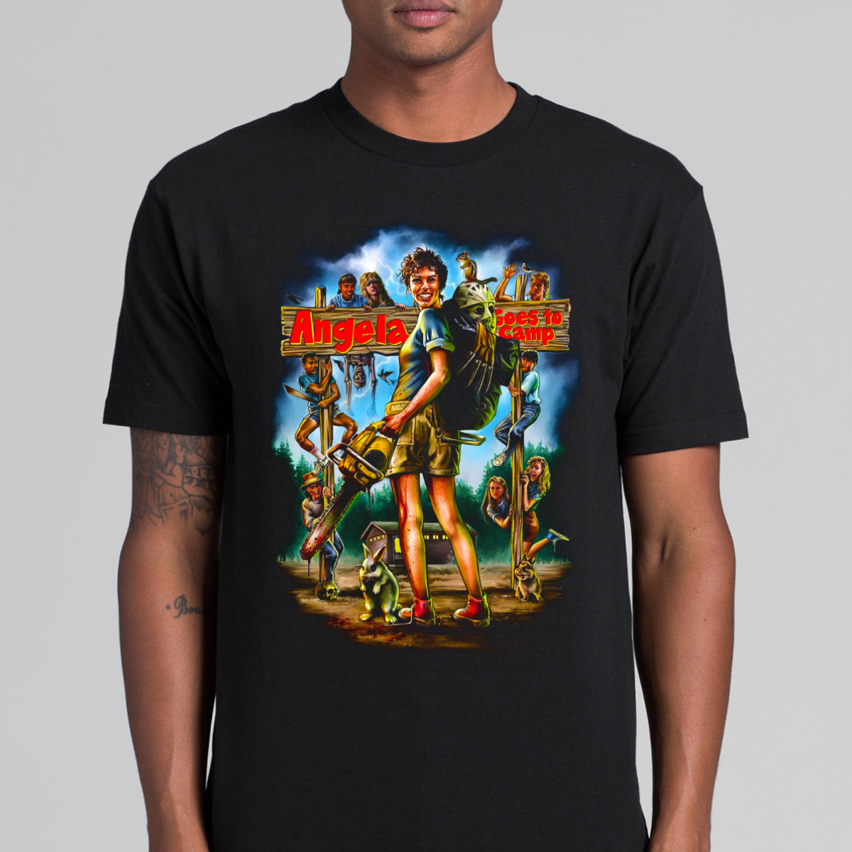 Sleepaway Camp V2 Horror Movie T-Shirt Tee