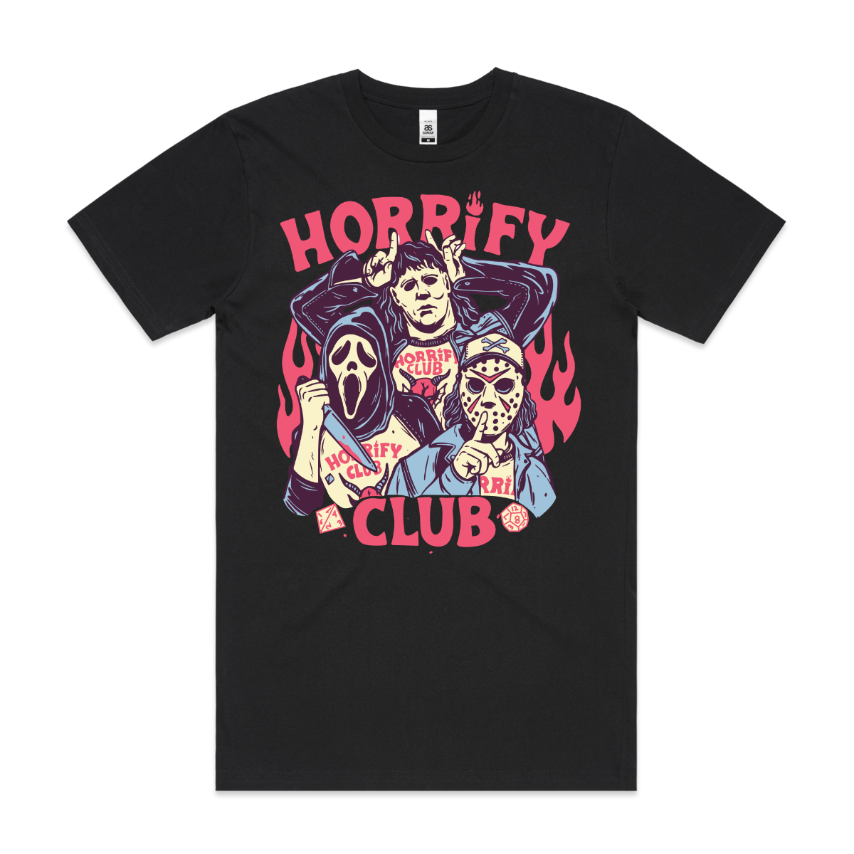 Stranger Things Horrify Club T-Shirt Scary Movie Tee