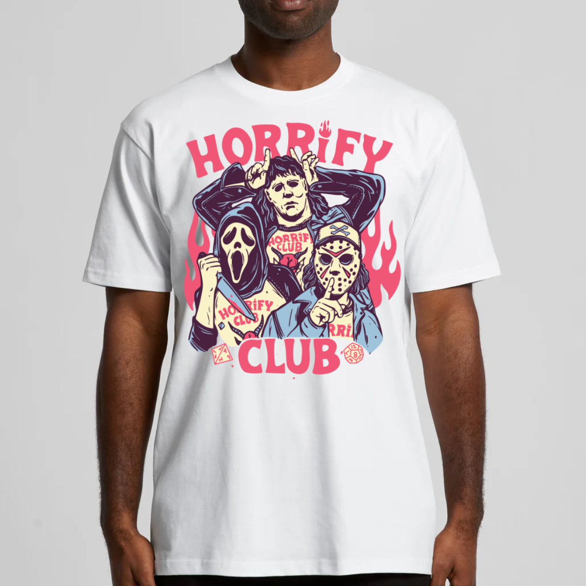 Stranger Things Horrify Club T-Shirt Scary Movie Tee