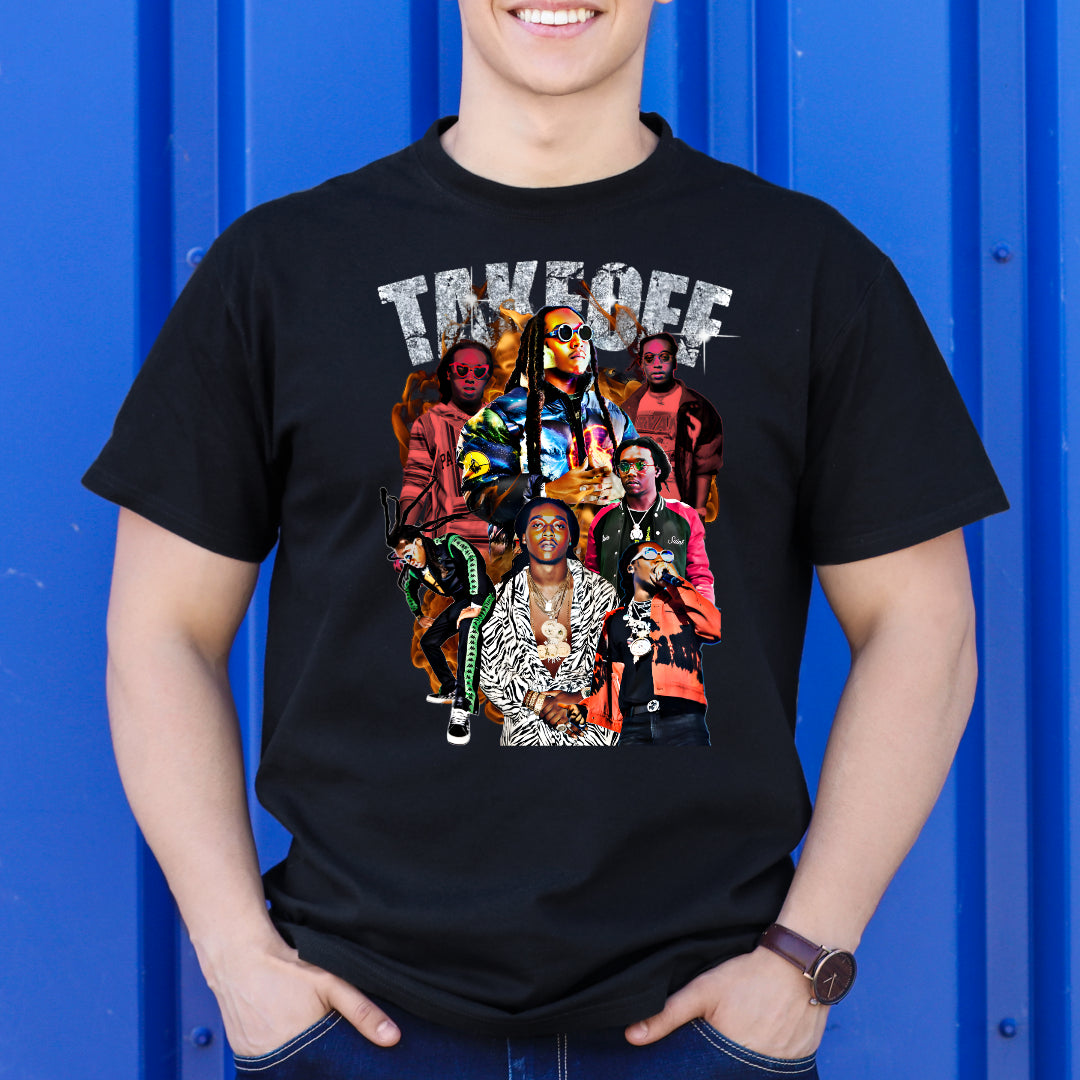 Takeoff T-Shirt Rapper Family Fan Music Hip Hop Culture