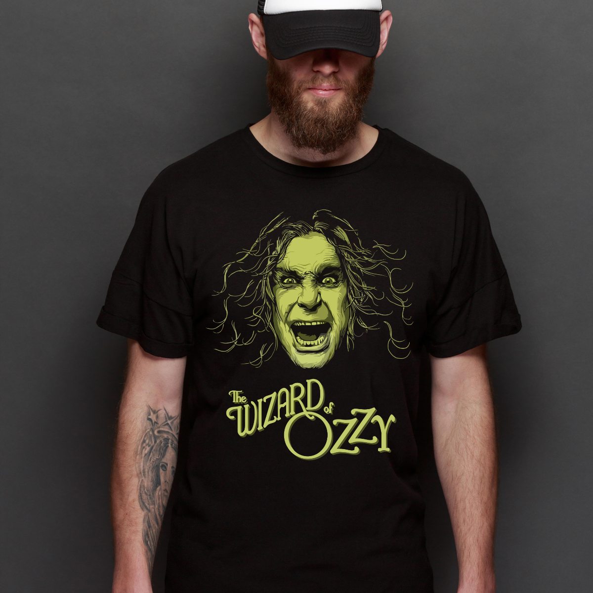 Ozzy Osbourne V2 T-Shirt Band Family Tee Music Heavy Metal
