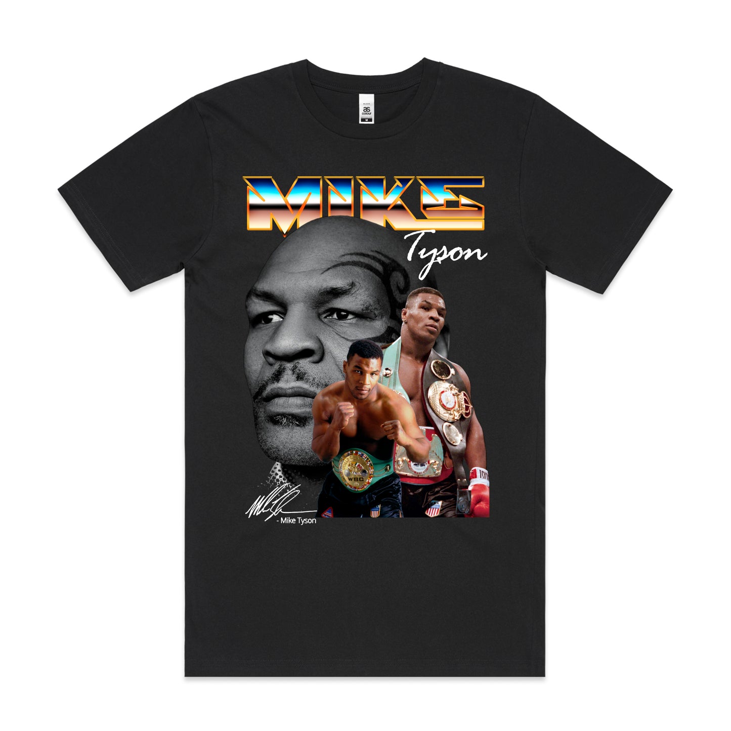 Mike Tyson V2 T-Shirt Sport Athlete Family Tee