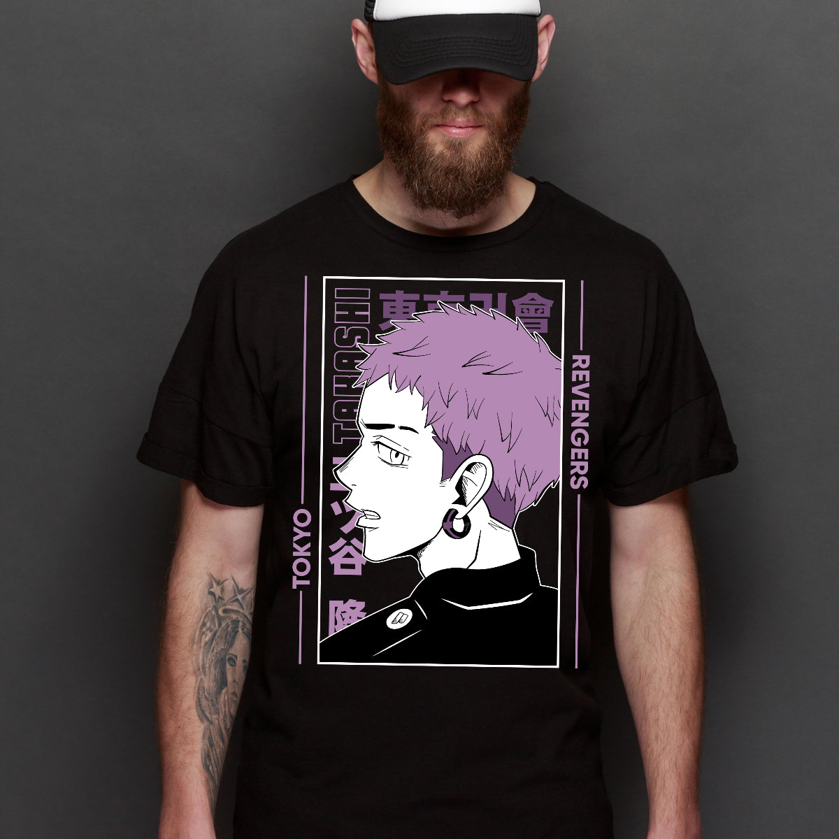 Tokyo Revengers Takashi Mitsuya T-shirt Japanese Anime Tee