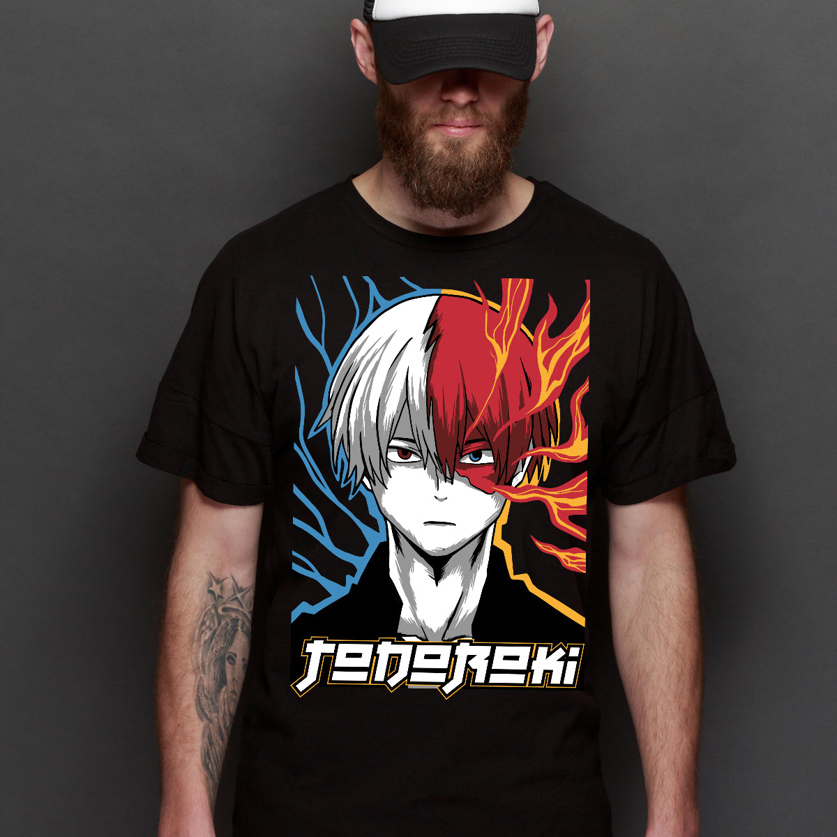 My Hero Academia Shoto Todoroki V3 T-Shirt Japanese Anime Tee