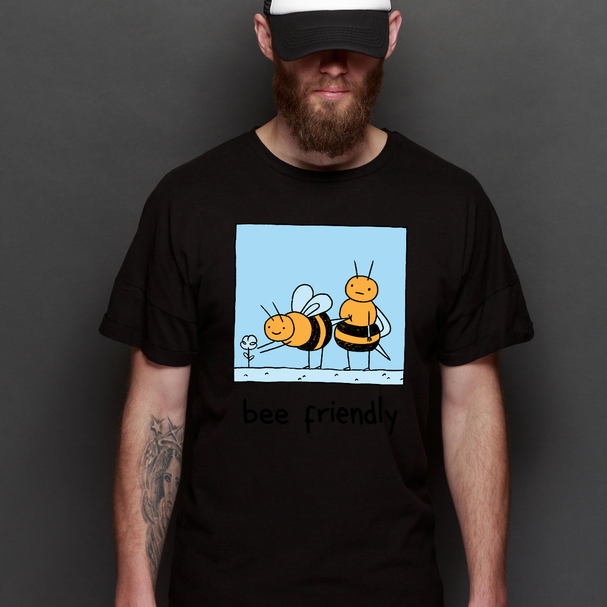 Bee Friendly T-Shirt Funny Tee