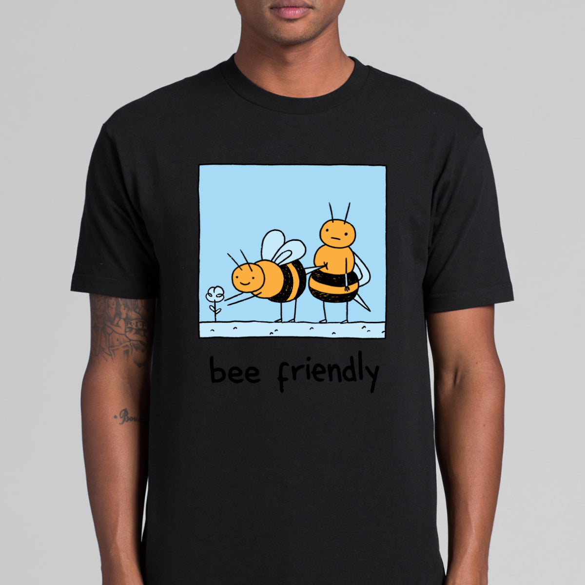 Bee Friendly T-Shirt Funny Tee