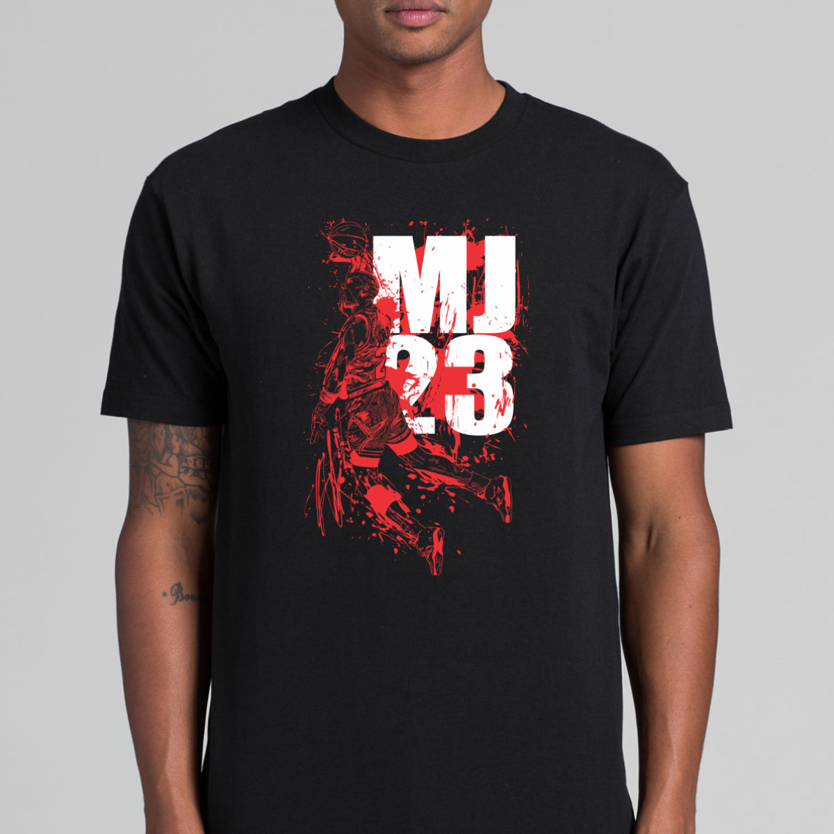 Michael Jordan V19 NBA T-Shirt Sport Athlete Family Tee