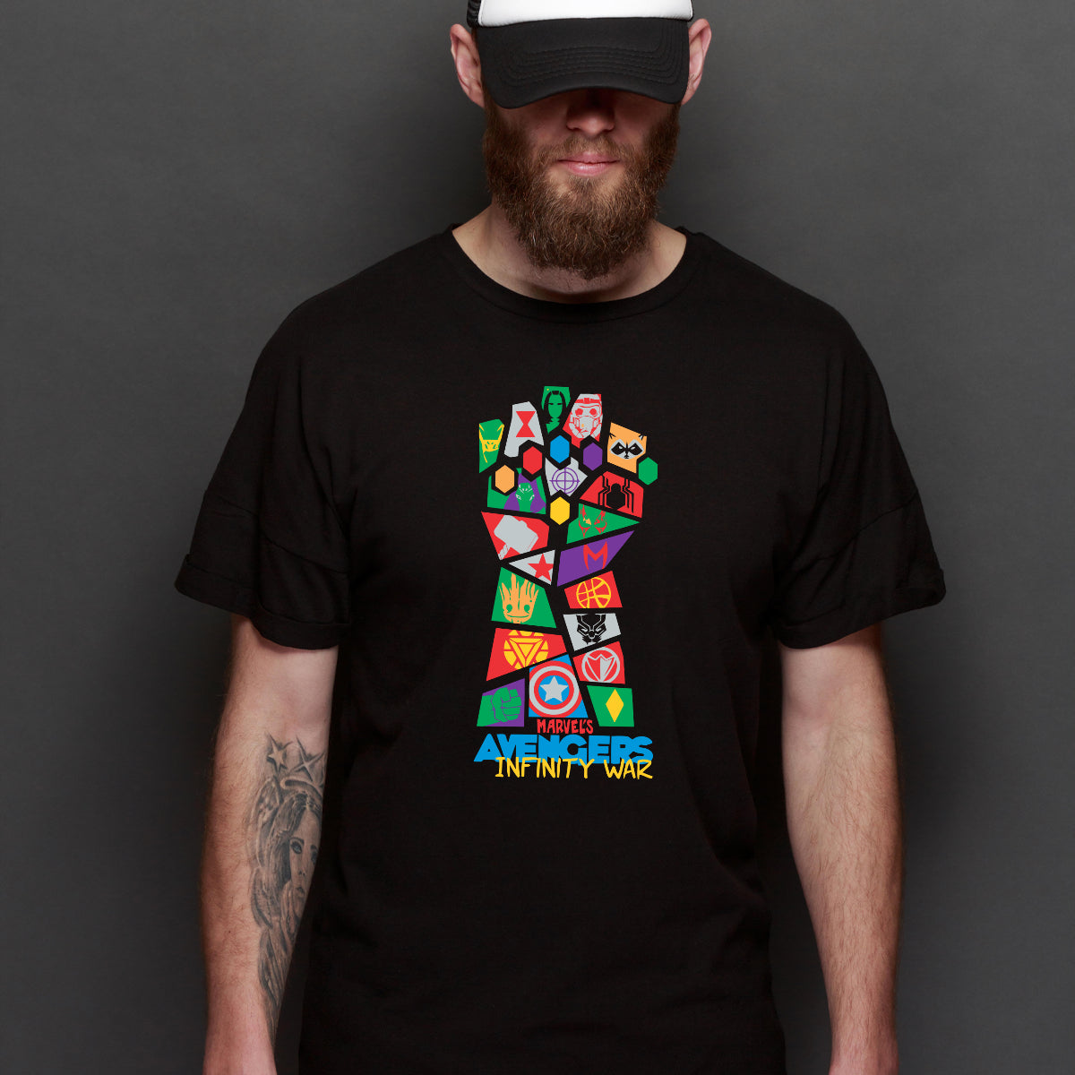 Marvel's Avengers Infinity War T-shirt Family Movie Tee