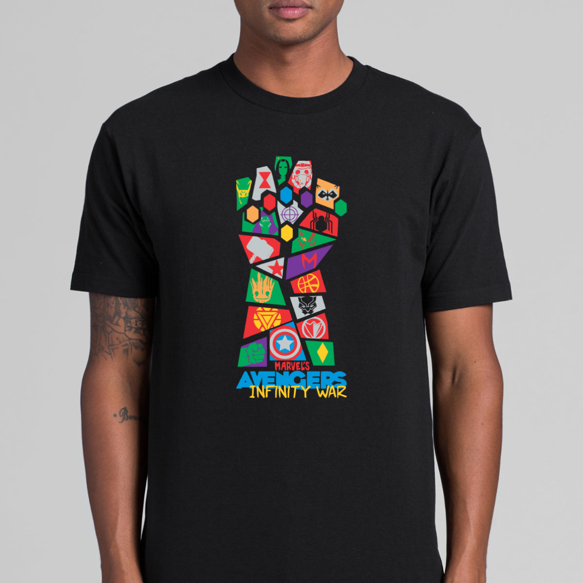 Marvel's Avengers Infinity War T-shirt Family Movie Tee