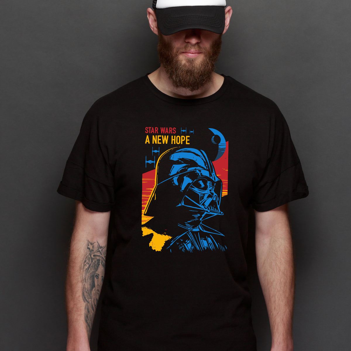 Star Wars A New Hope Darth Vader T-Shirt Movie Tee