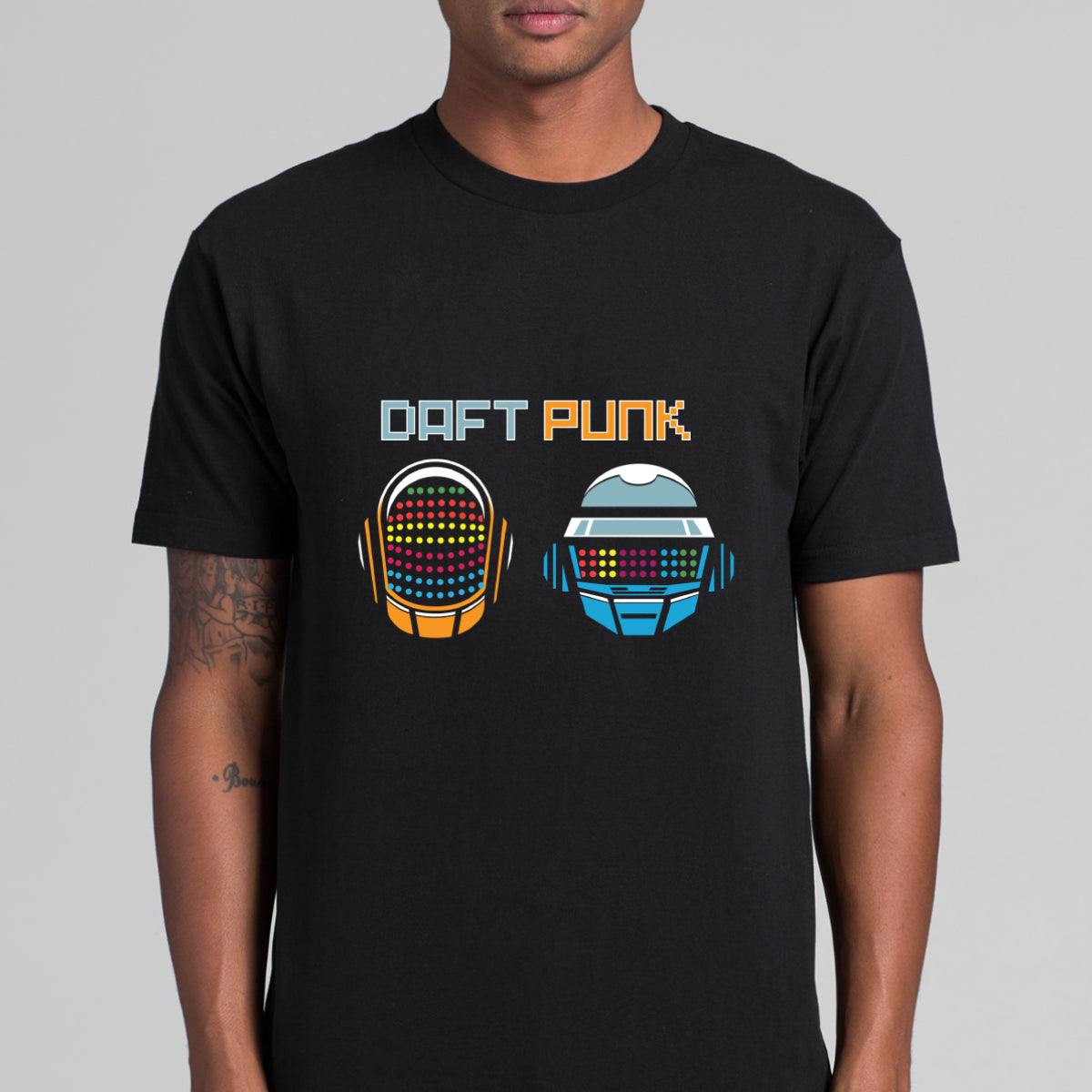 Daft Punk Band Electronic Music Duo T-shirt Band Tee