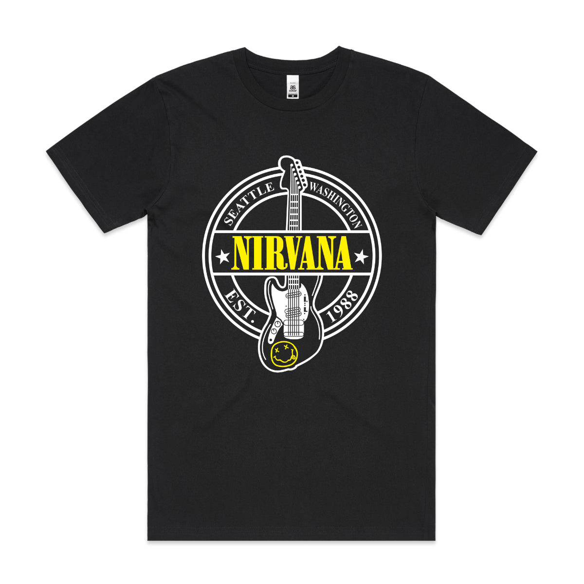 NIRVANA V8 T-Shirt Band Family Tee Music Rock And Roll