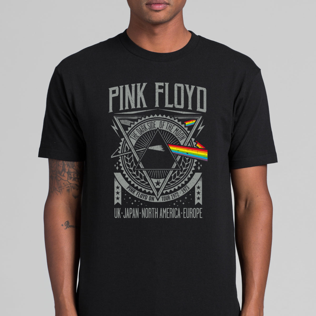 Pink Floyd V8 T-Shirt Band Family Tee Music Rock And Roll