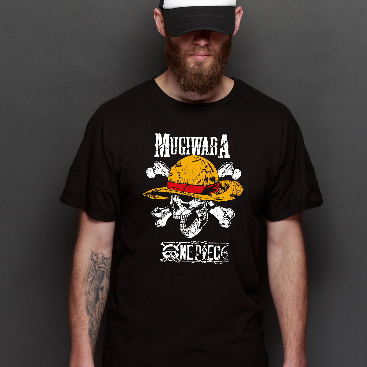One Piece Mugiwara V2 T-Shirt Japanese Anime Tee