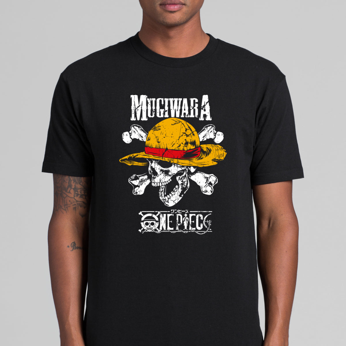 One Piece Mugiwara V2 T-Shirt Japanese Anime Tee