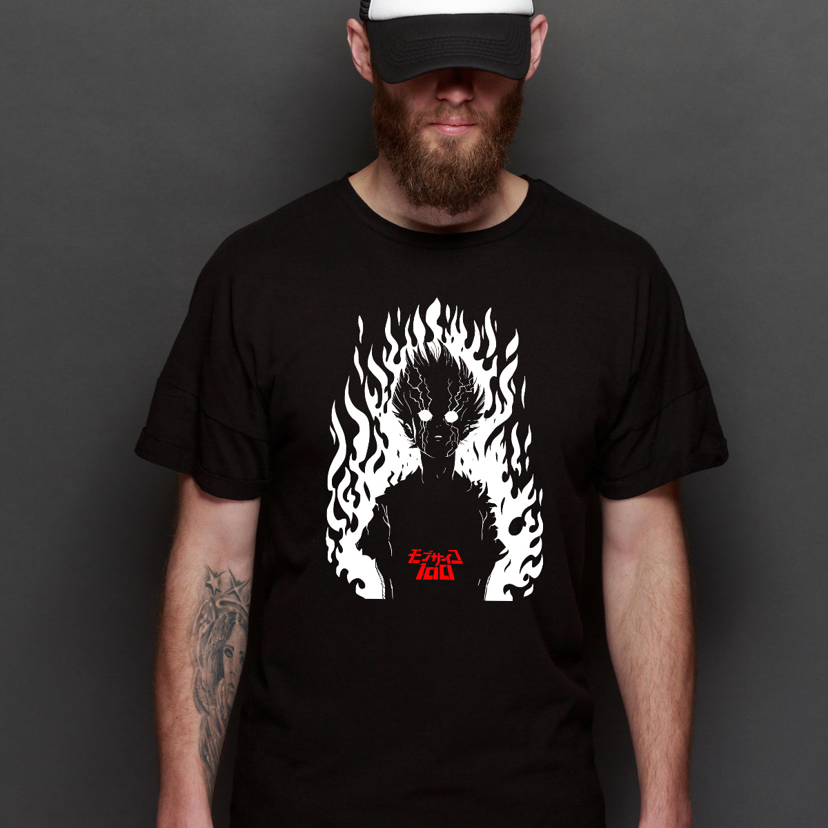 Mob Psycho 100 Shigeo Kageyama V4 T-Shirt Japanese Anime Tee