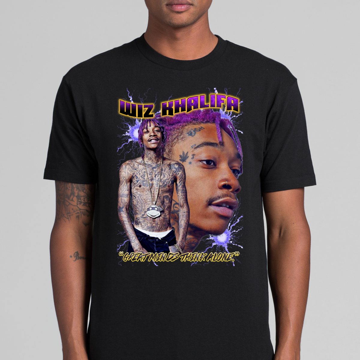 Wiz Khalifa V12 T-Shirt Rapper Family Fan Music Hip Hop Culture