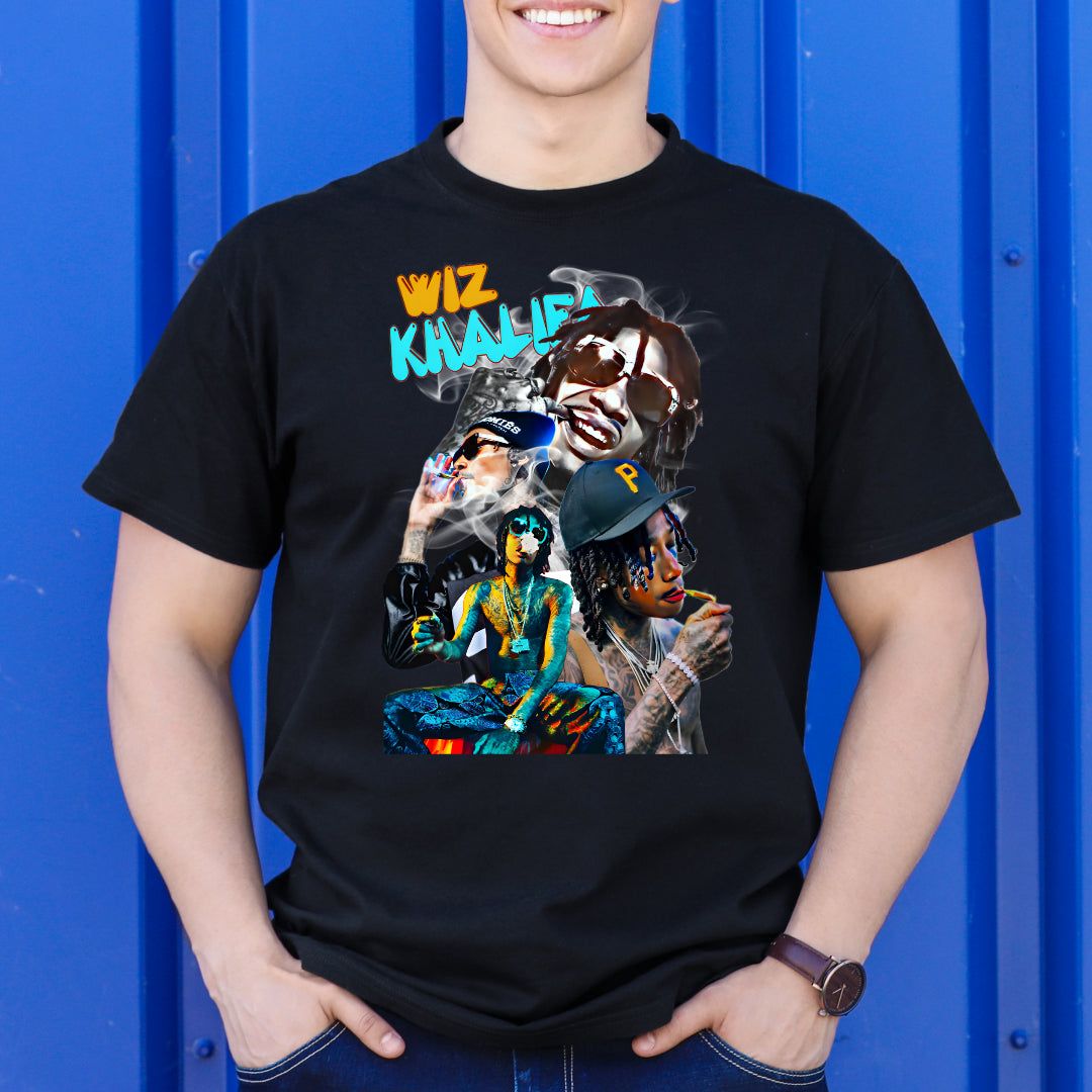 Wiz Khalifa V3 T-Shirt Rapper Family Fan Music Hip Hop Culture