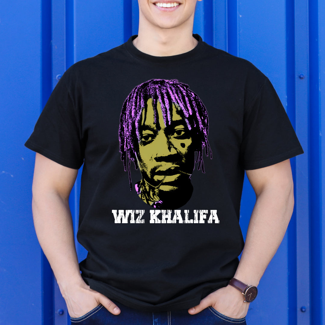 Wiz Khalifa V2 T-Shirt Rapper Family Fan Music Hip Hop Culture
