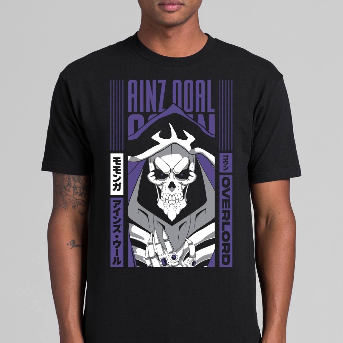Overlord Ainz Ooal Gown T-shirt Anime Tee