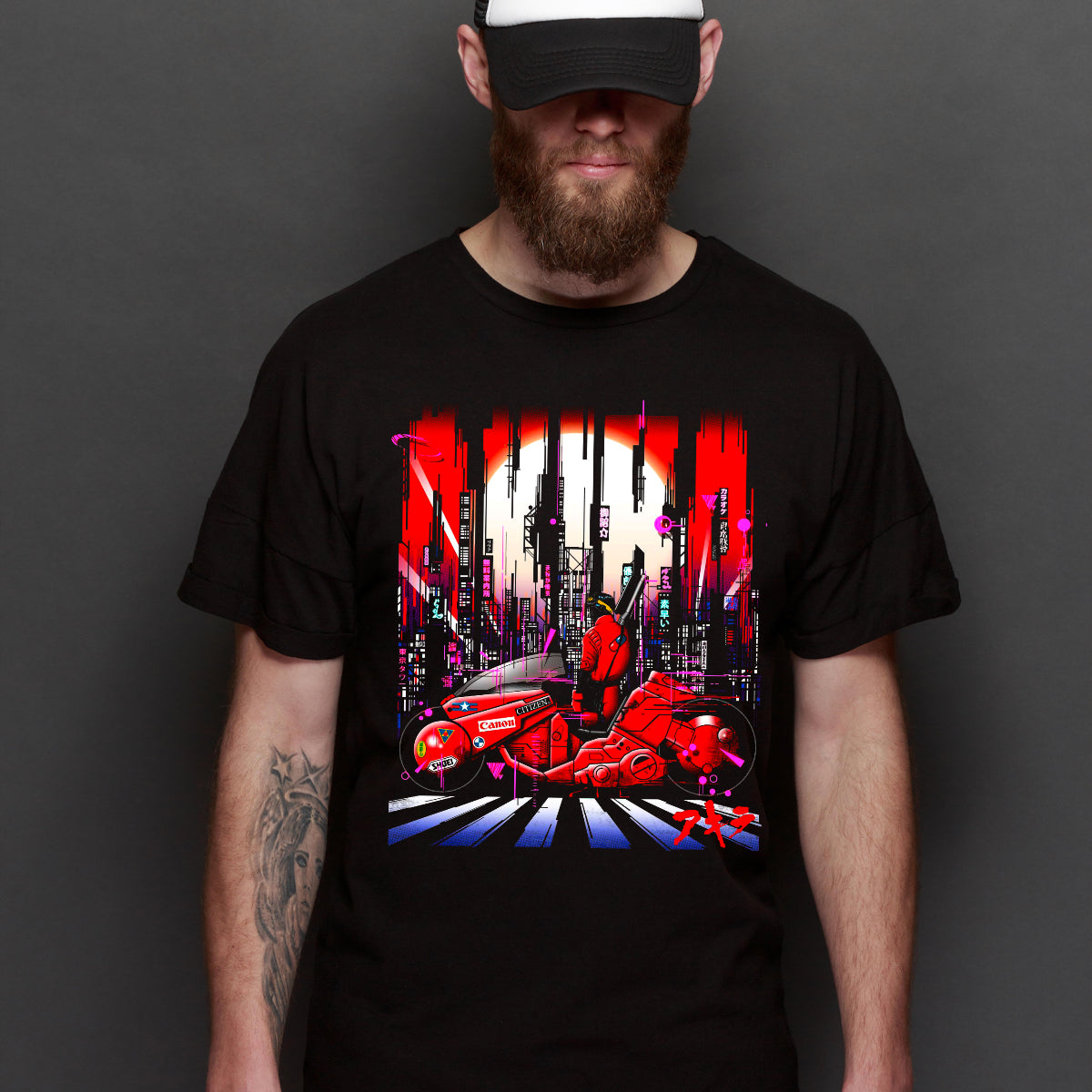 Akira V2 T-shirt Japanese anime Tee
