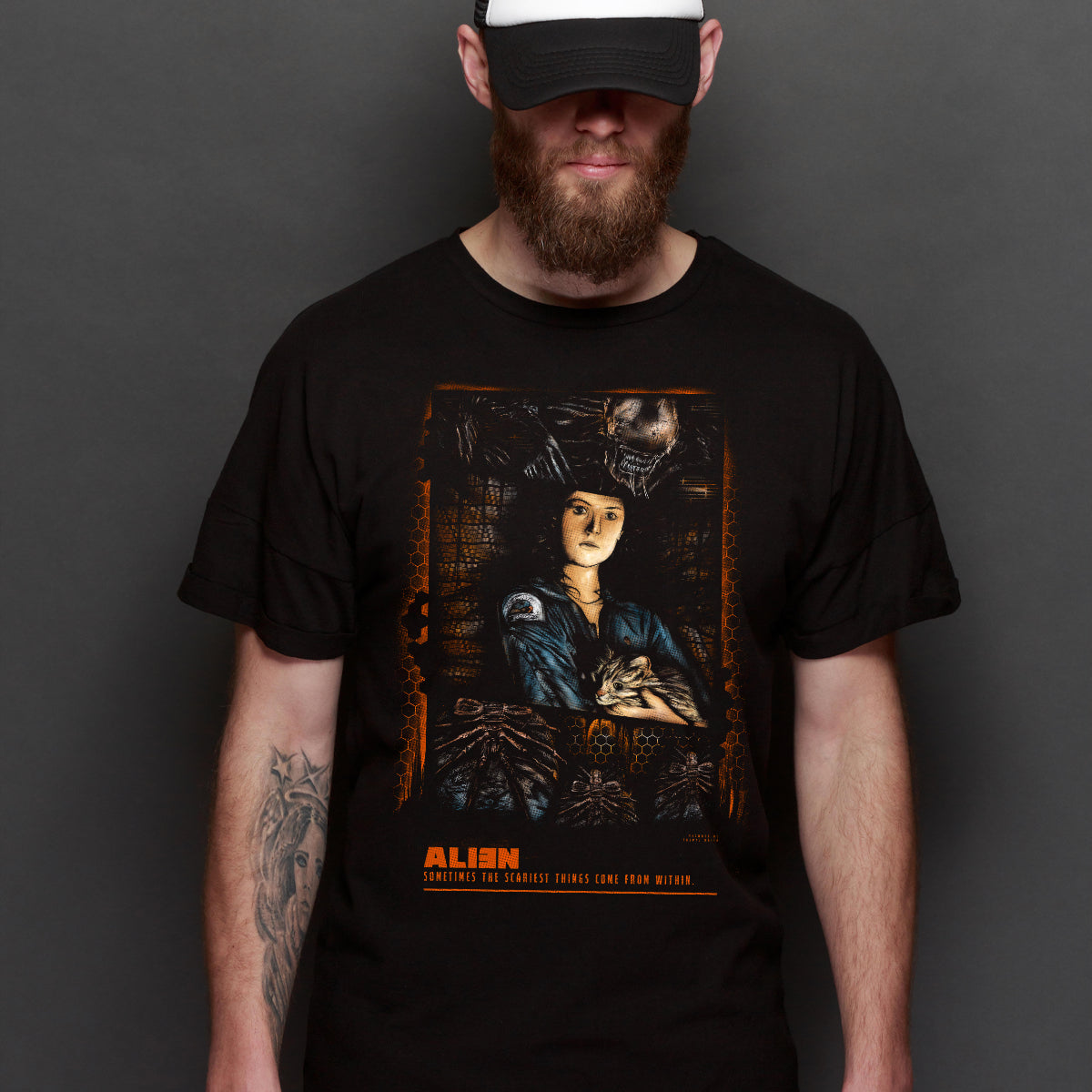 Alien T-Shirt Sci-Fi Movie Tee