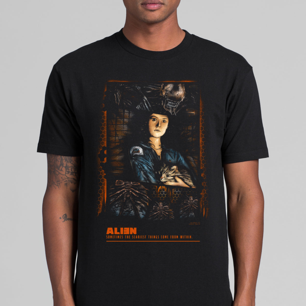 Alien T-Shirt Sci-Fi Movie Tee