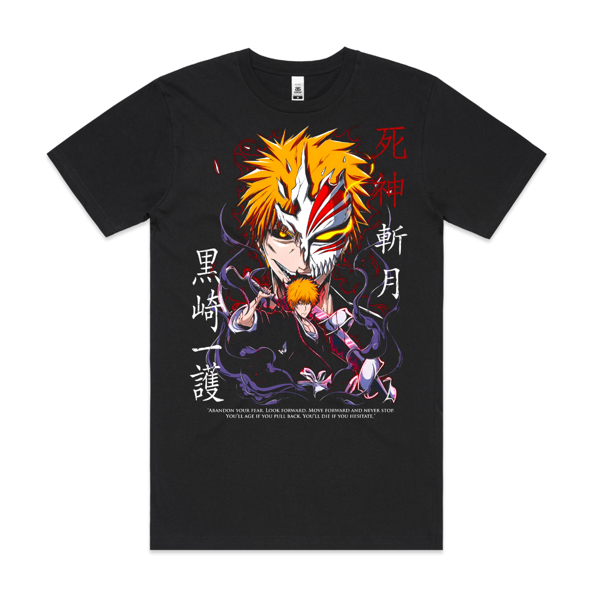 Bleach Ichigo Kurosaki V3 T-shirt Japanese Anime Tee