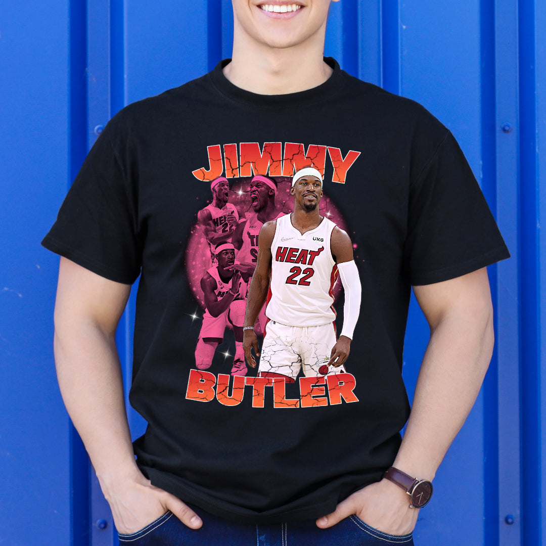 Jimmy Butler V6 NBA T-Shirt Sport Athlete Family Tee
