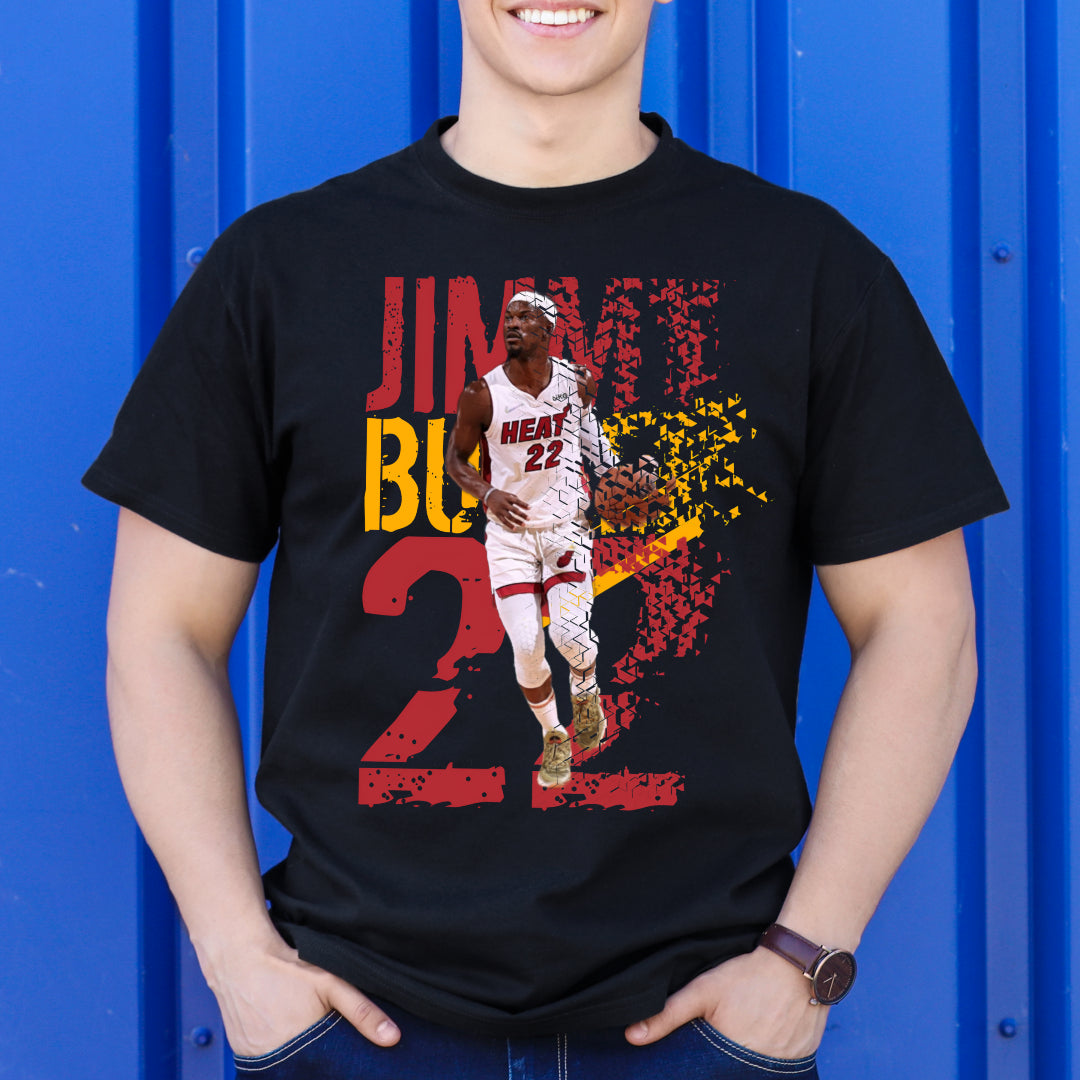Jimmy Butler V4 NBA T-Shirt Sport Athlete Family Tee