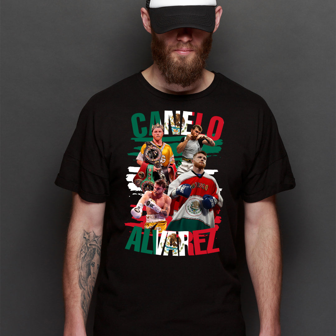 Canelo Álvarez T-Shirt Sport Athlete Family Tee Boxing