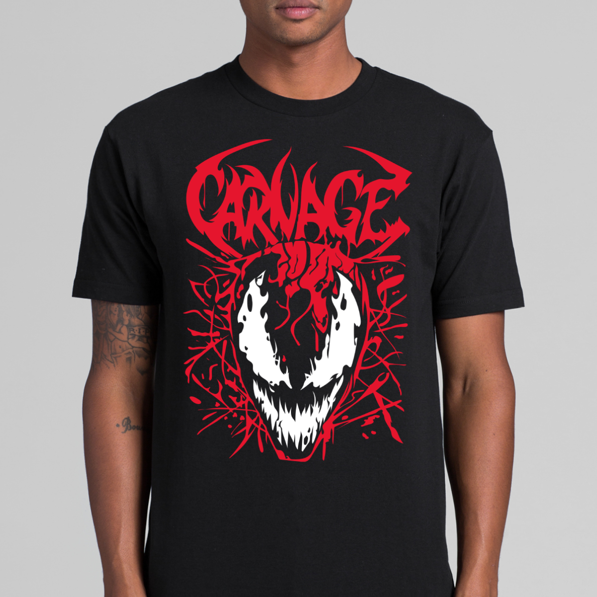 Spiderman Carnage T-Shirt Marvel Tee