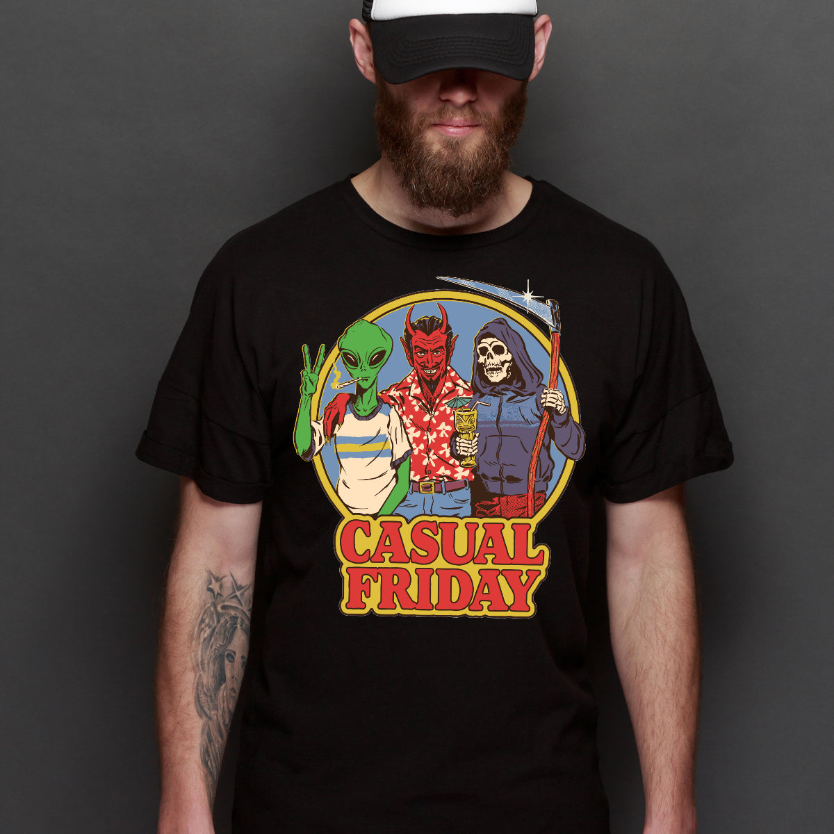 Casual Friday T-shirt Cartoon Tee