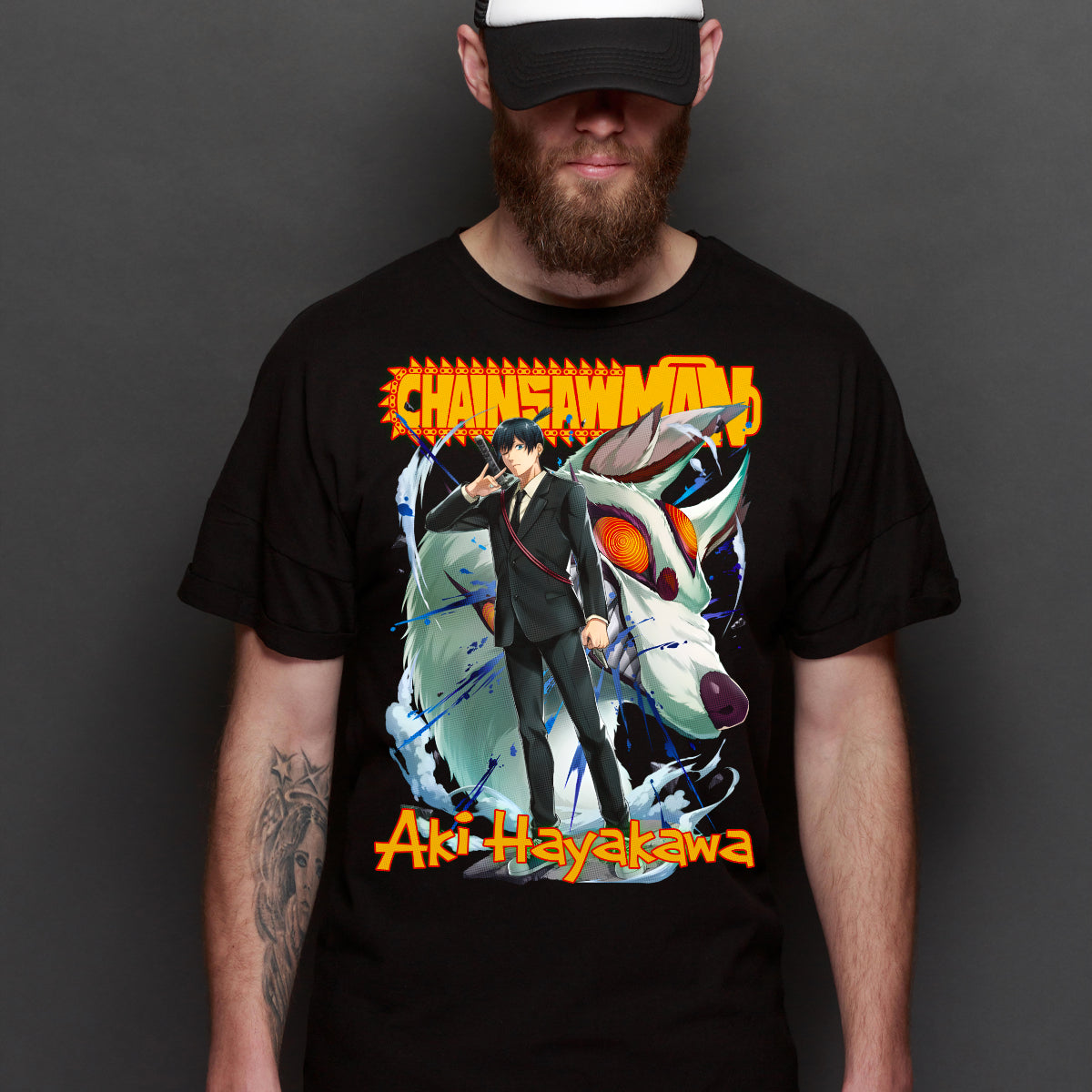 Chainsaw Man Aki Hayakawa V3 T-shirt Japanese anime