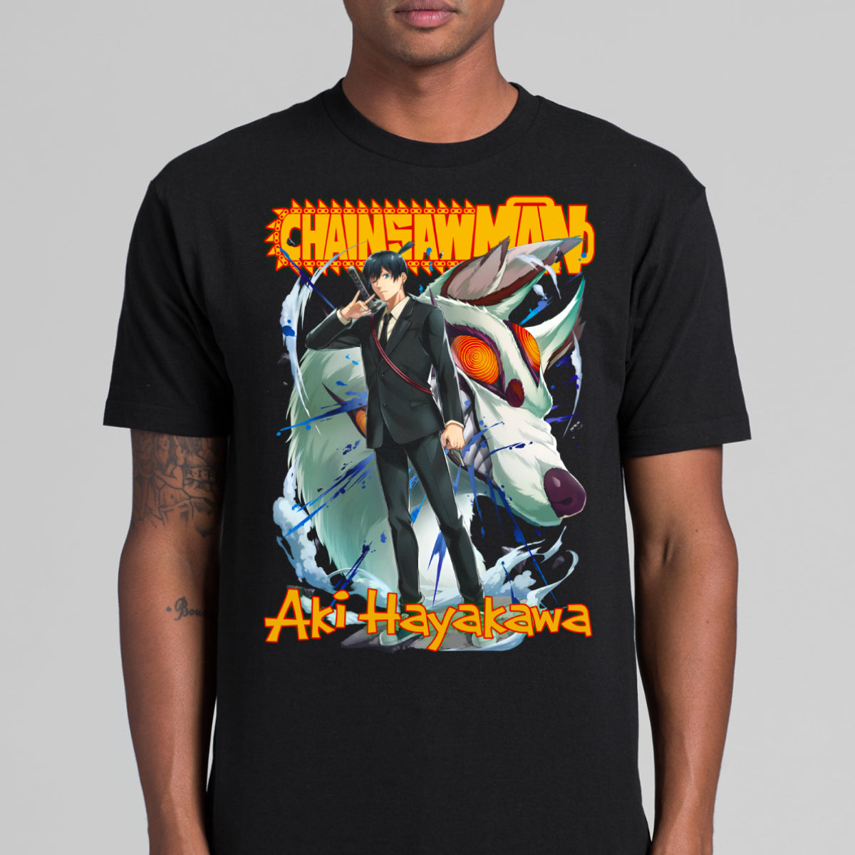Chainsaw Man Aki Hayakawa V3 T-shirt Japanese anime