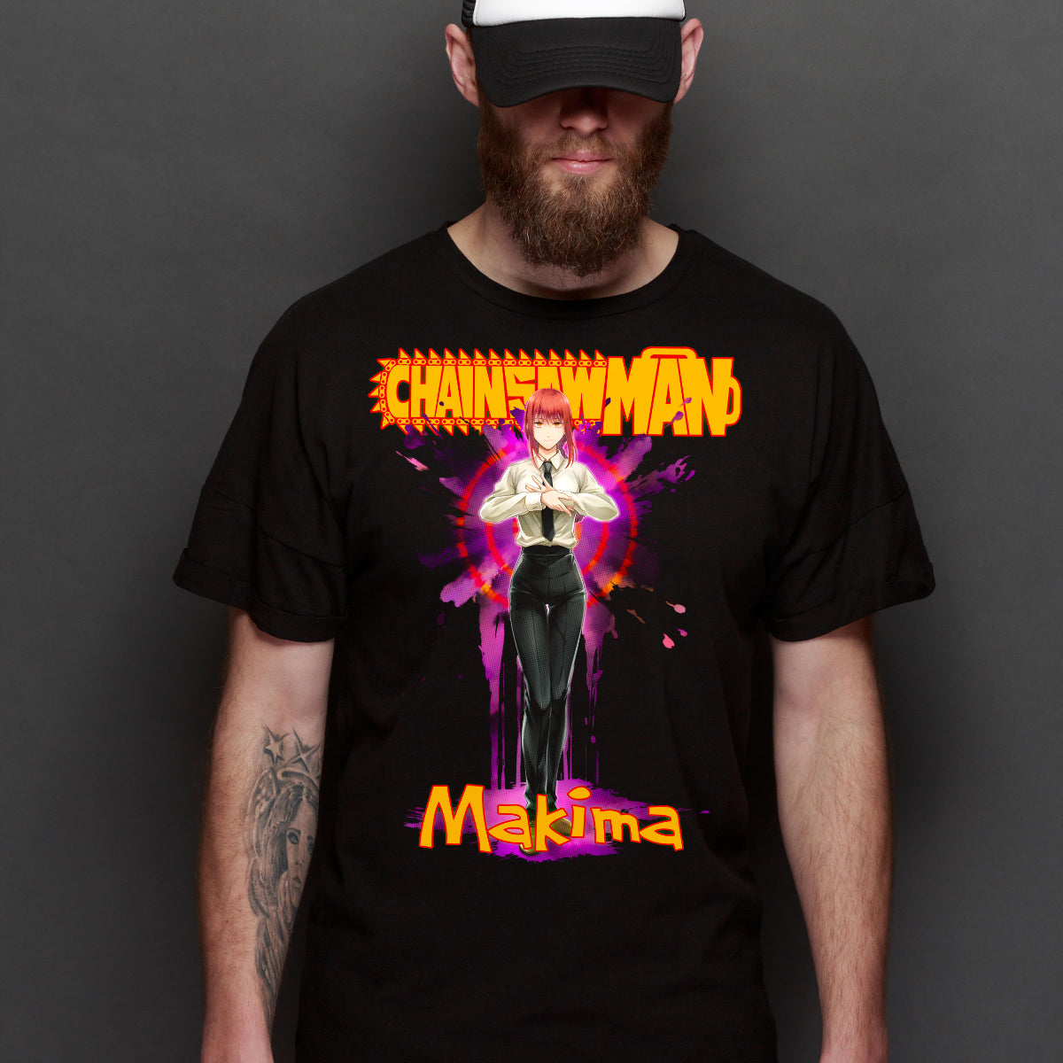 Chainsaw Man Makima V2 T-shirt Japanese anime