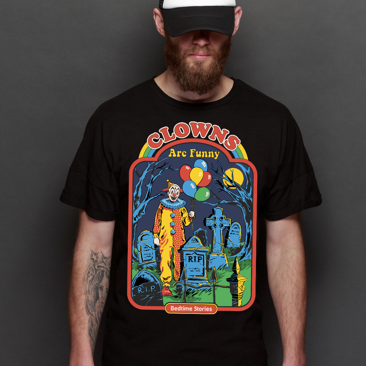 Clowns Are Funny T-shirt Cartoon Tee