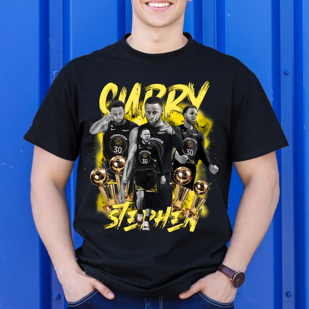Stephen Curry V11 NBA T-Shirt Sport Athlete Family Tee