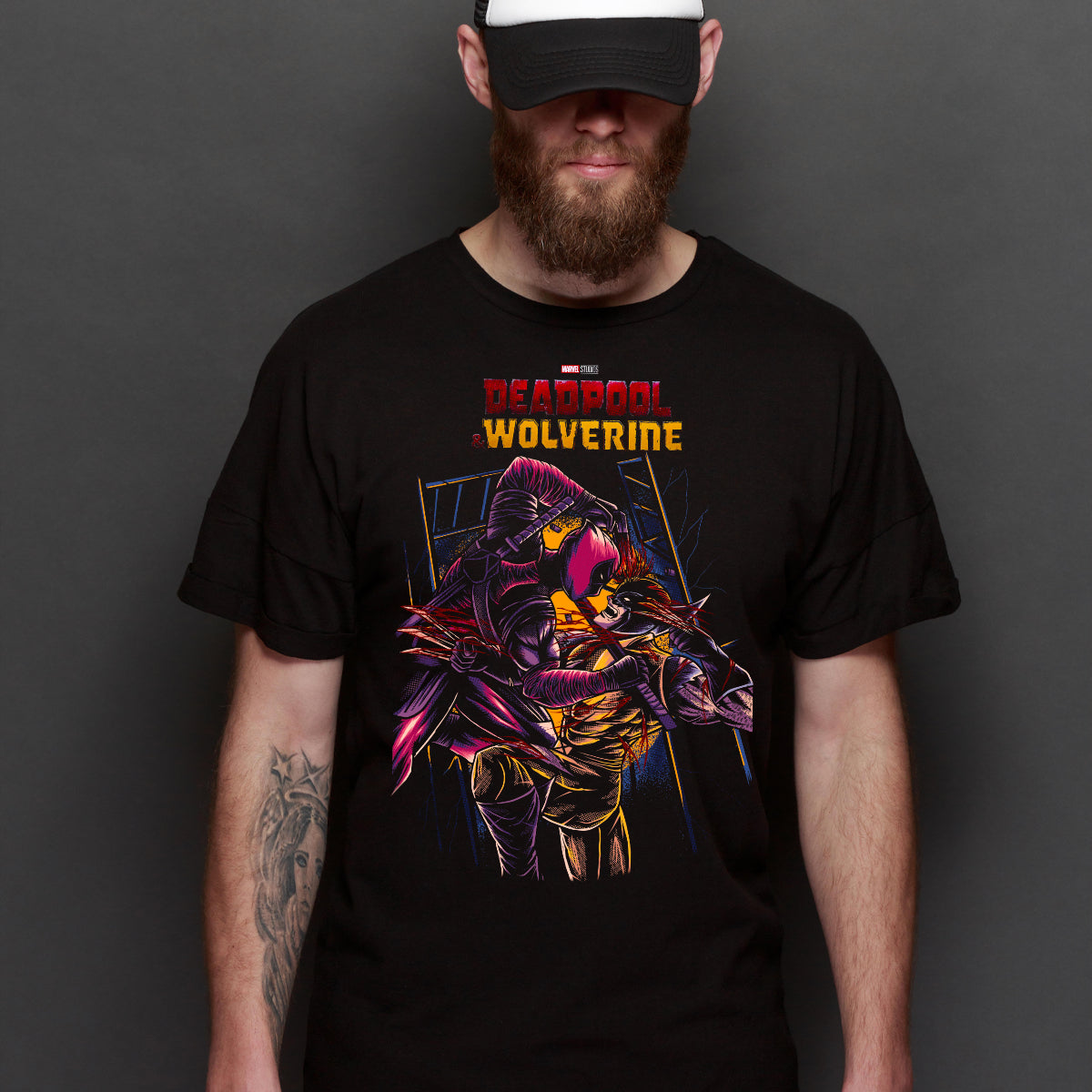 Deadpool & Wolverine V4 T-shirt Marvel Tee