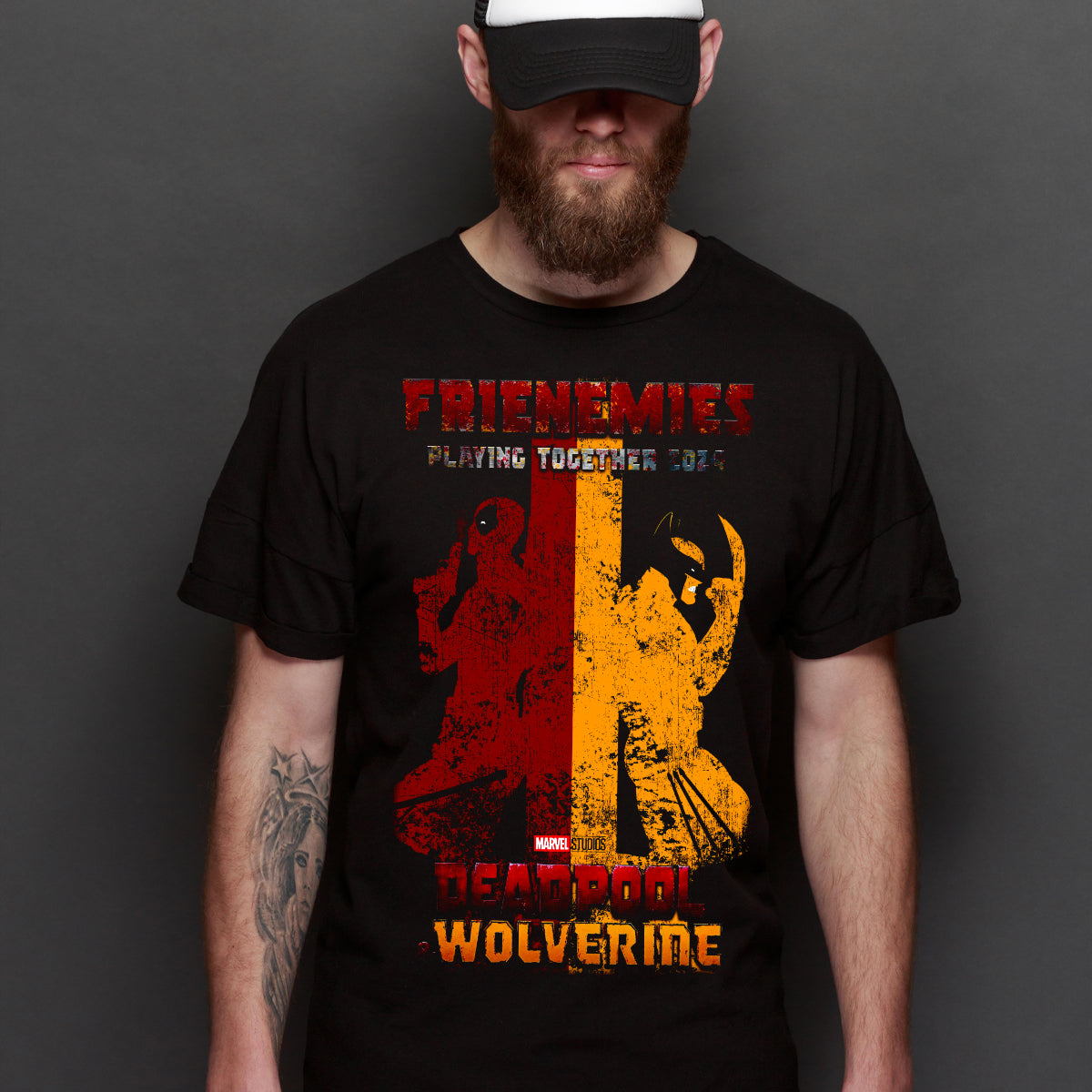 Deadpool & Wolverine V2 T-shirt Marvel Tee