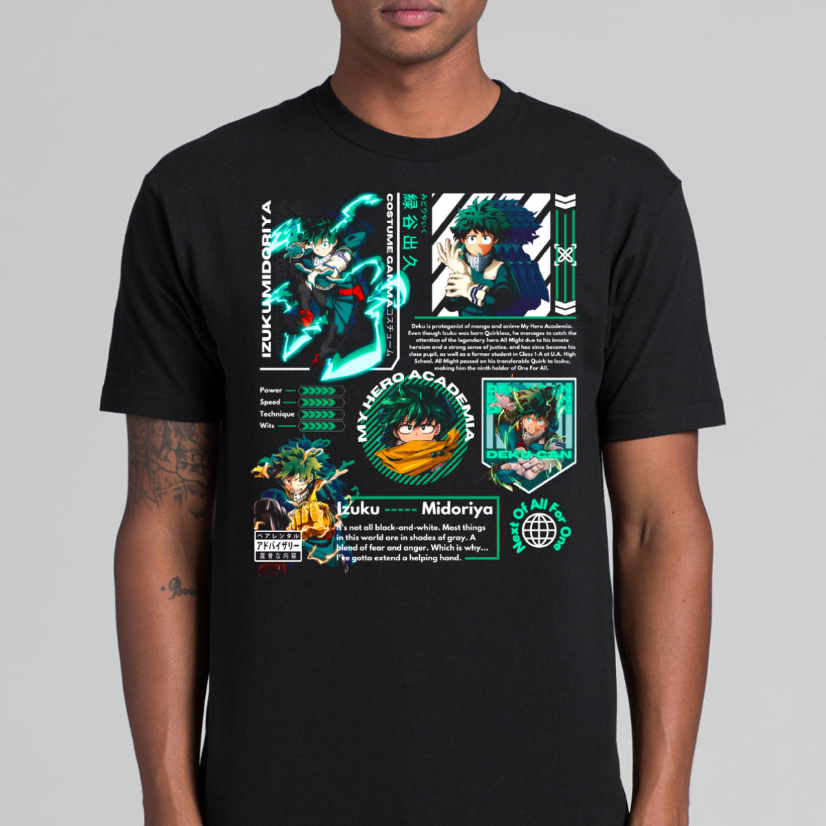 My Hero Academia V3 T-shirt Japanese anime Tee