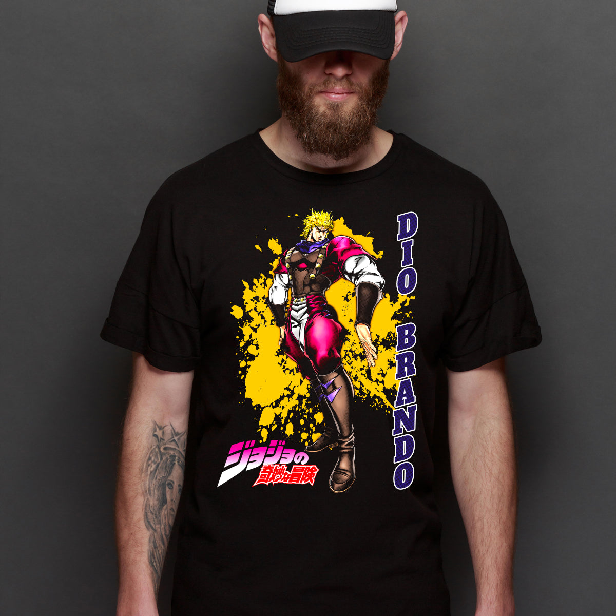 Jojo's Bizarre Adventure V15 T-shirt Japanese anime Tee