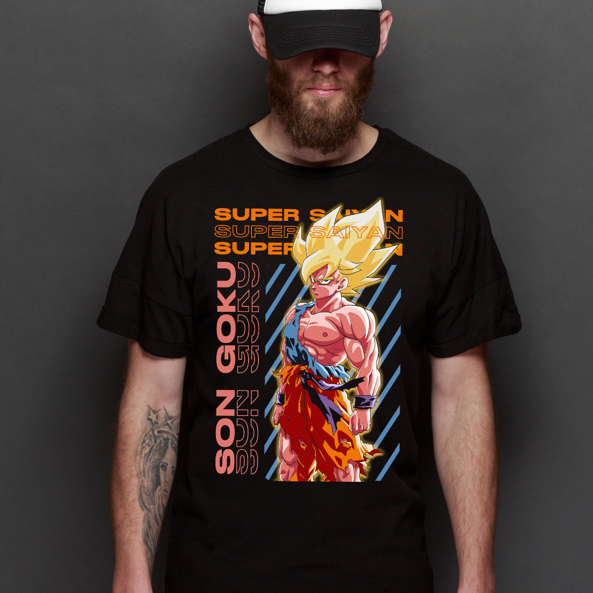 Dragon Ball Ver25 Goku T-Shirt Japanese Anime Tee