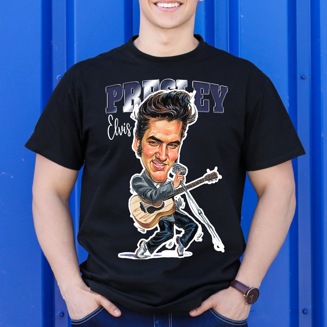 Elvis Presley T-shirt Artist Family Music Tee